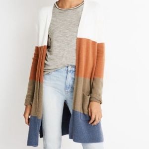 NWT - Madewell Kent Striped Cardigan